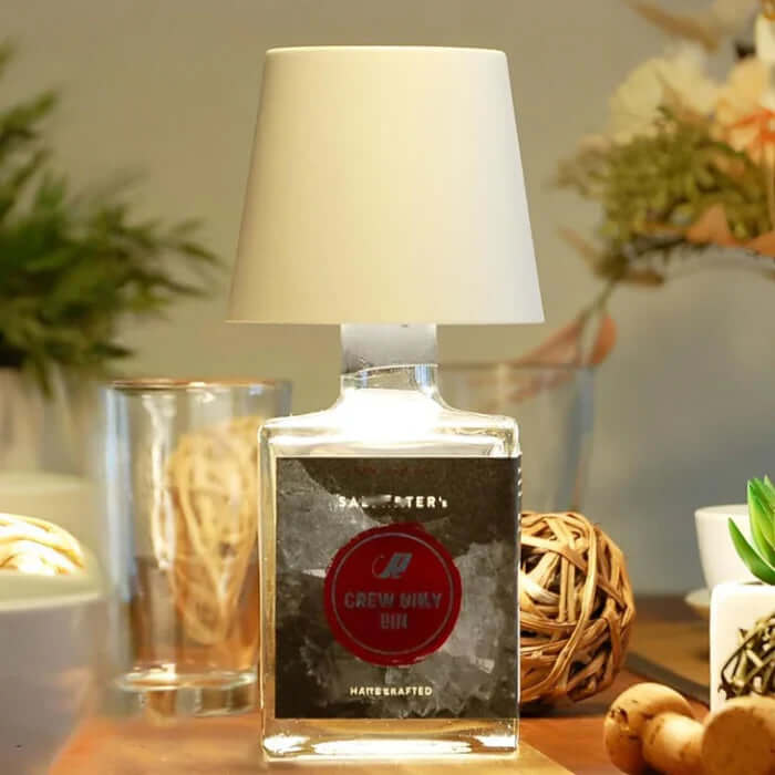 Dæmpbar LED bordlampe med touch og 3 lysfarver