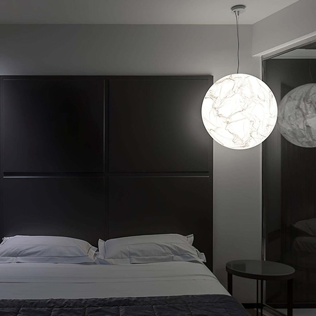 Månesilk Pendellampe - Dansk Moderne Design