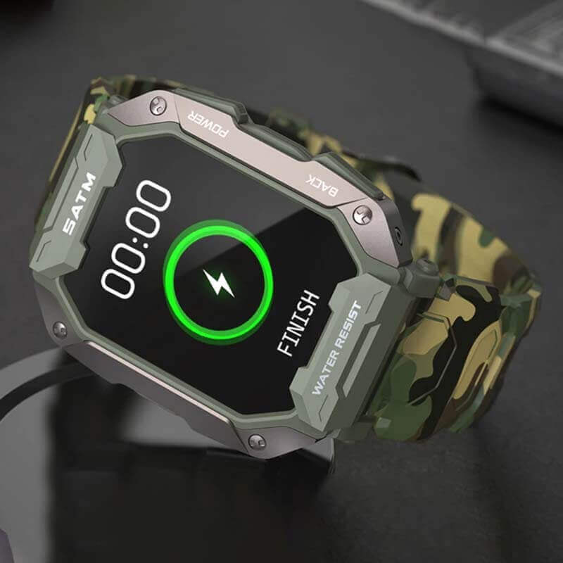 Robust Smartwatch med AMOLED-Display