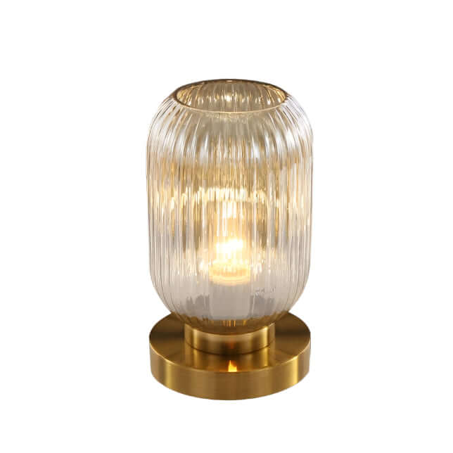Elegant krystal bordlampe til hjemmet