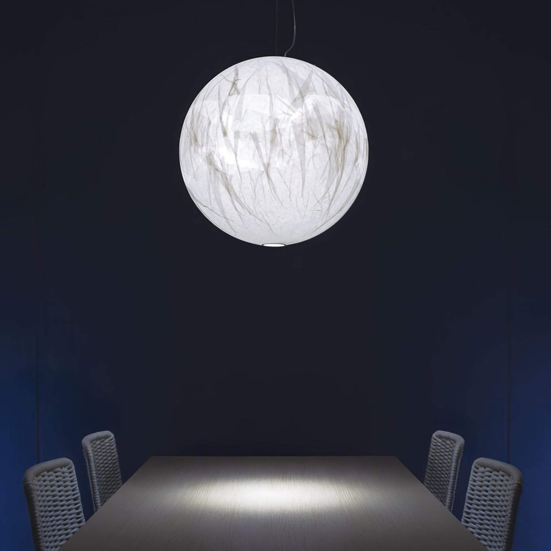 Månesilk Pendellampe - Dansk Moderne Design