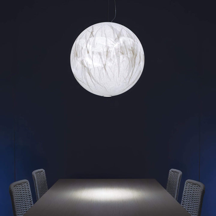 Månesilk Pendellampe - Dansk Moderne Design