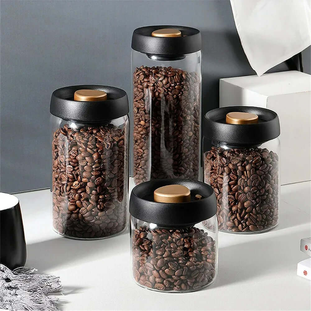 Vakuum opbevaringsglas med pumpe