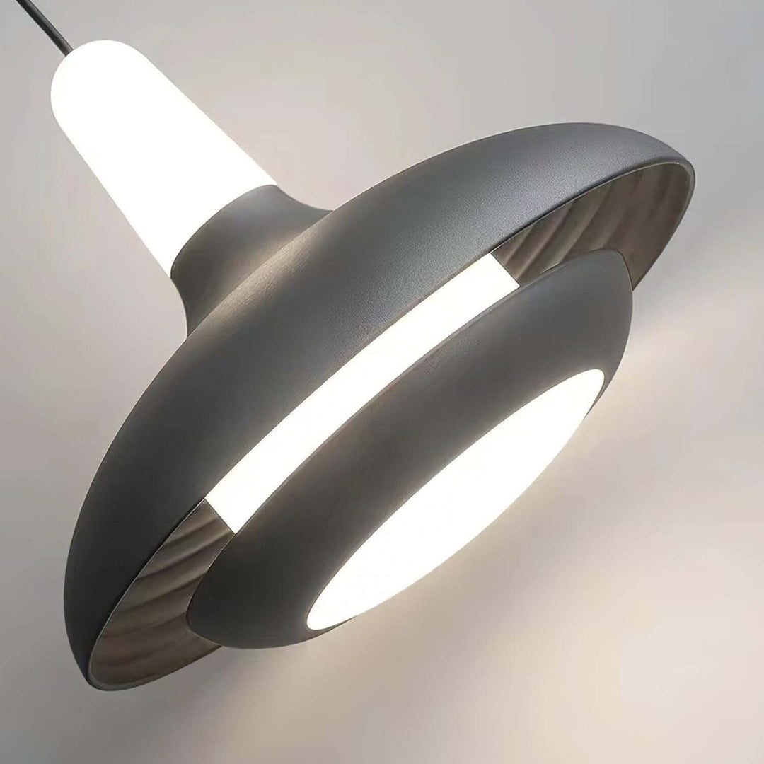 Moderne LED Pendel Lampe, Aluminium, 18cm