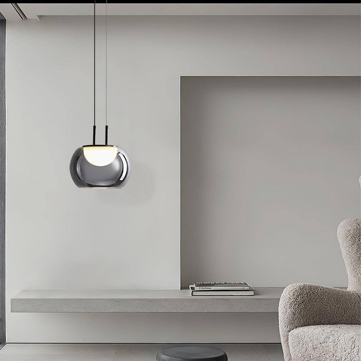 Moderne Halo Pendelophæng, 3-flamme
