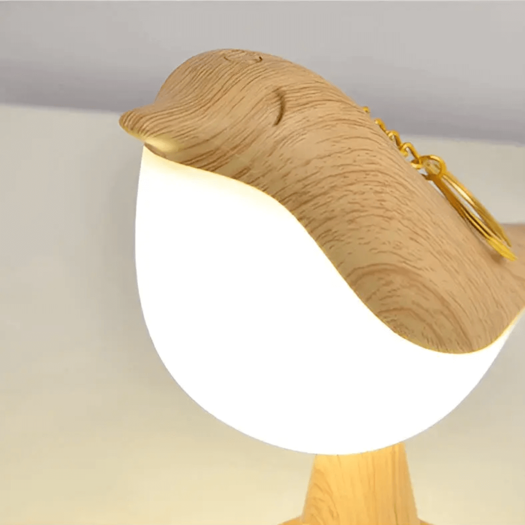 LED Fuglelampe med Touch & Aromaterapi