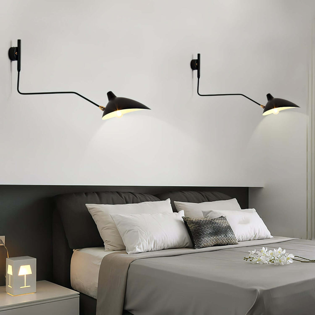 Designer væglampe - Moderne metalbelysning
