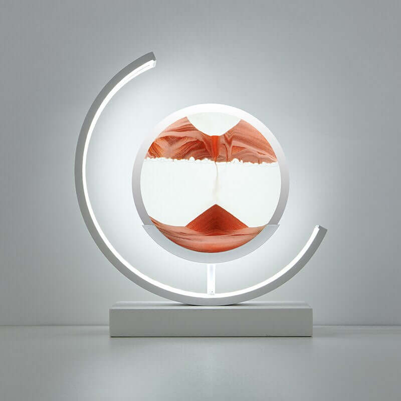 3D Sandbillede Bordlampe - Dynamisk Kunst