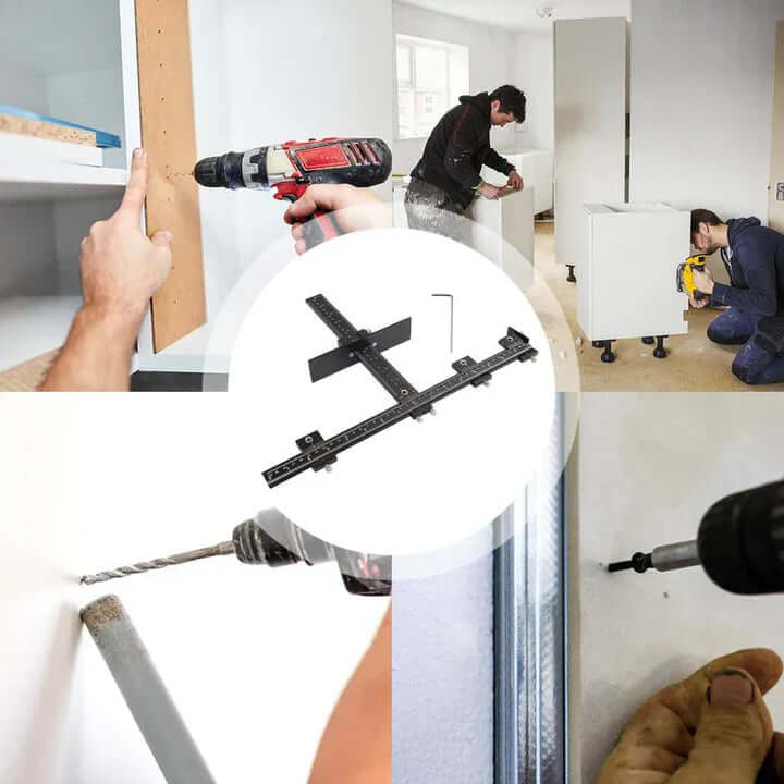 Præcisionsinstallationsskabelon til møbler