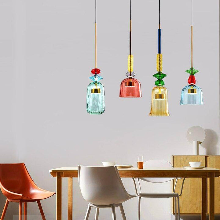 Moderne farverig Sofia pendellampe