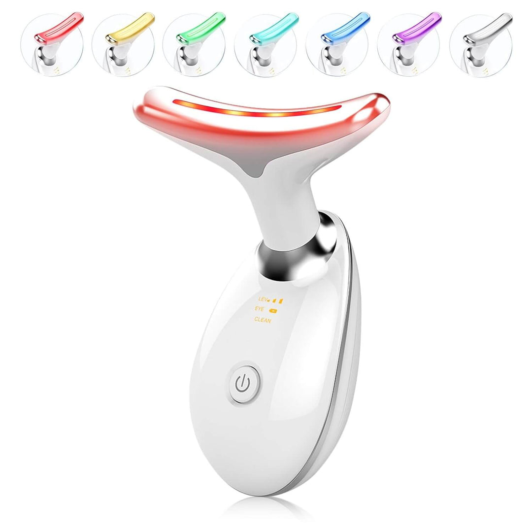 7 Farver LED Ansigtsmassager