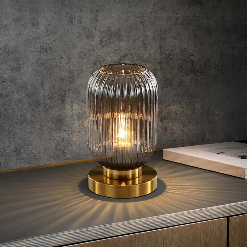 Elegant krystal bordlampe til hjemmet