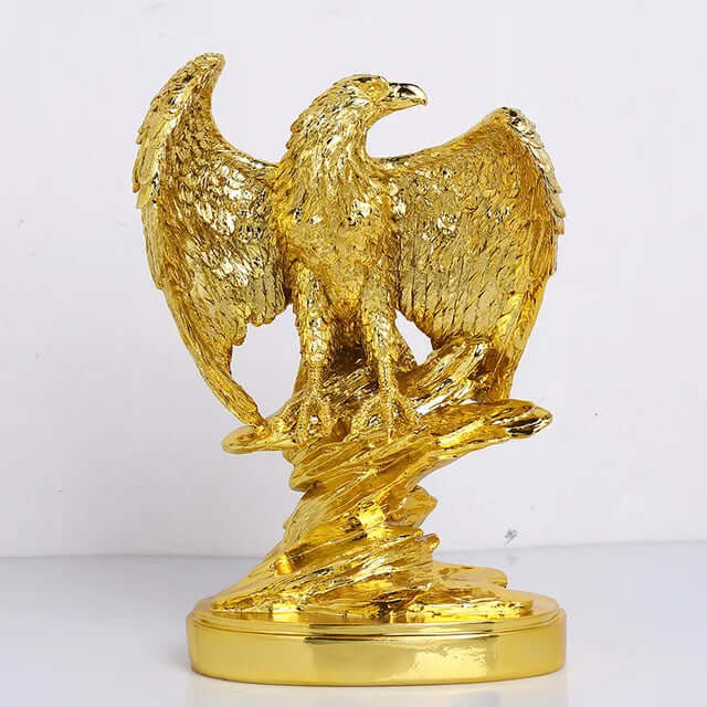 Majestætisk Ørnskulptur i Bronze