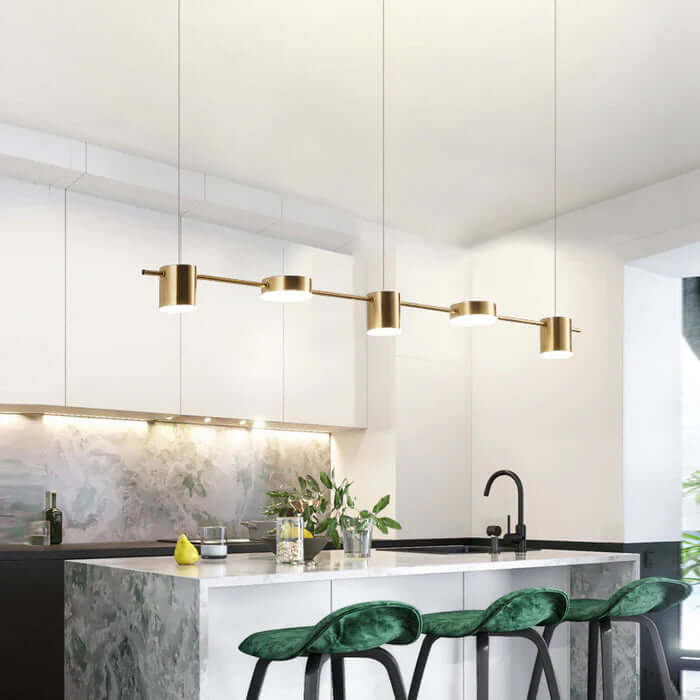 Moderne LED Pendellampe i Trommedesign