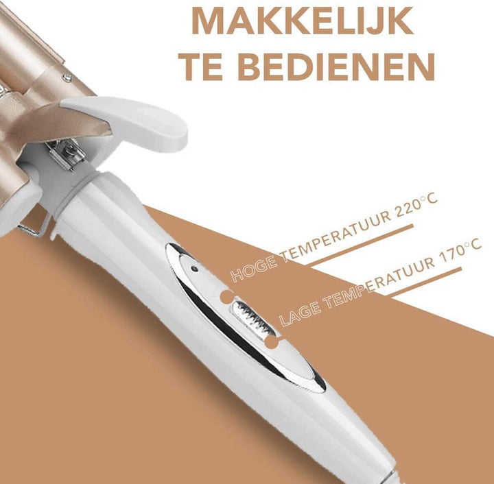 Hurtigopvarmende hårstylingværktøj