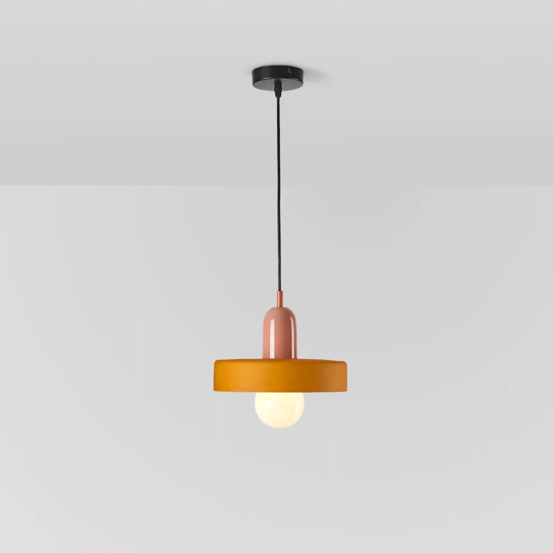 Moderne LED Glas Pendellampe med Justerbare Farver
