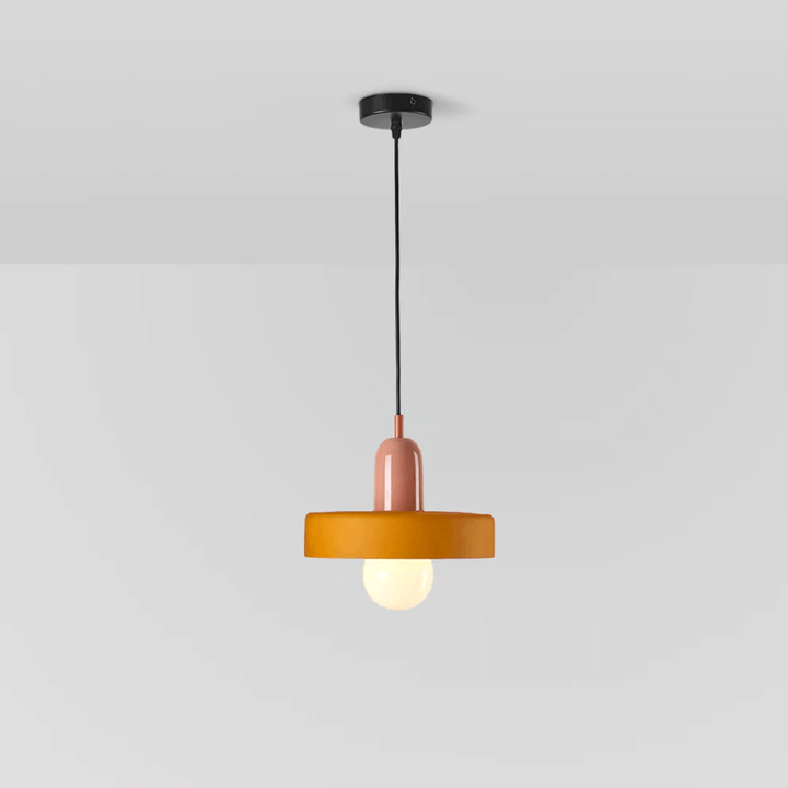 Moderne LED Glas Pendellampe med Justerbare Farver