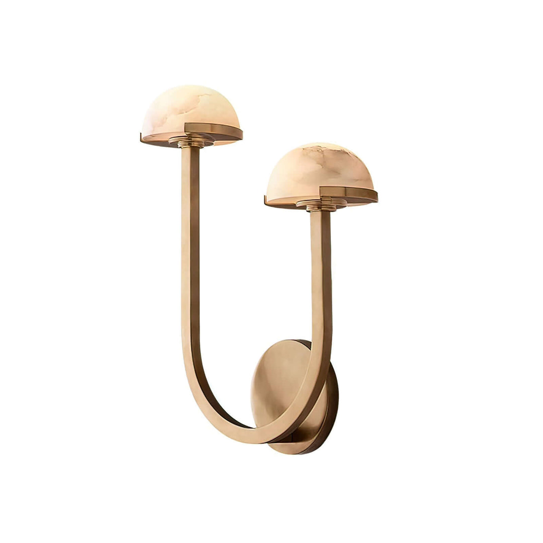 Svamp alabast væglampe, moderne design