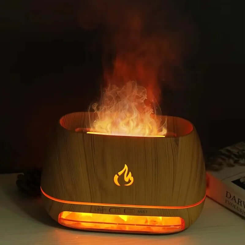 Himalaya Salt Diffuser med Stemningslys