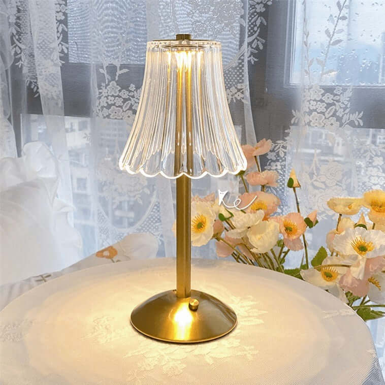 Dæmpbar LED Retro Bordlampe USB Genopladelig