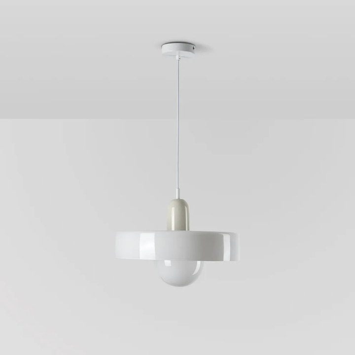 Moderne LED Glas Pendellampe med Justerbare Farver