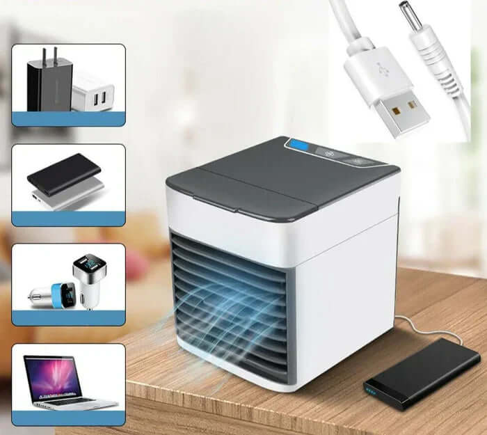 Bærbar Mini Aircondition 3-i-1 Luftkøler
