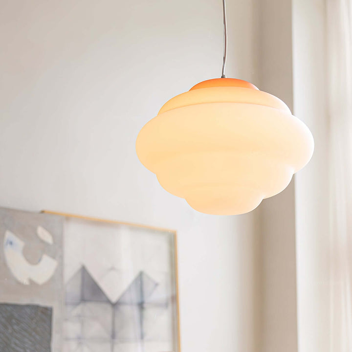 Gradient Sky Cloud Pendel Lampe