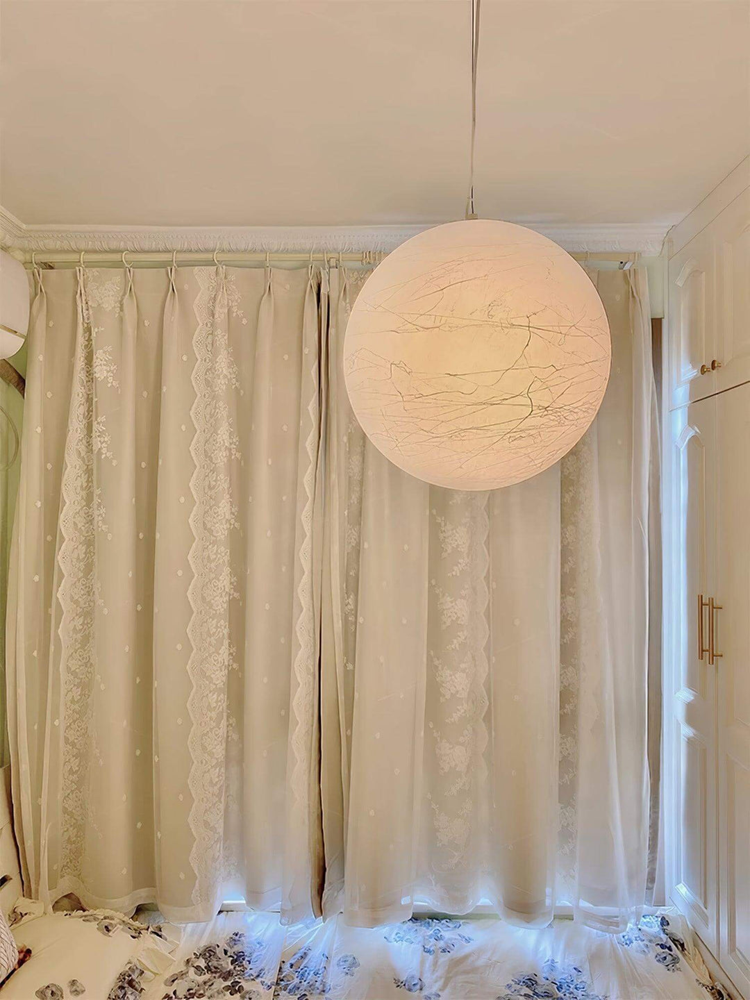 Månesilk Pendellampe - Dansk Moderne Design
