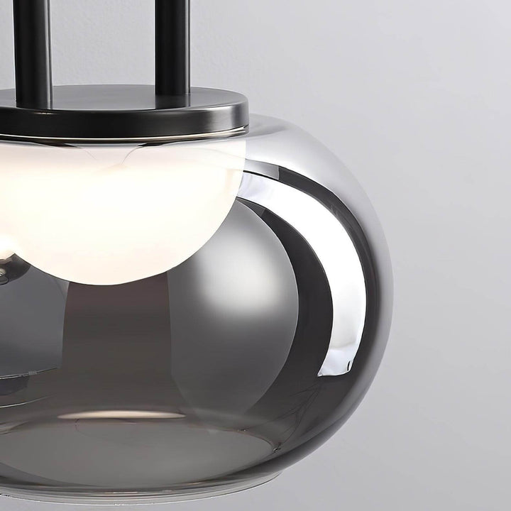 Moderne Halo Pendelophæng, 3-flamme