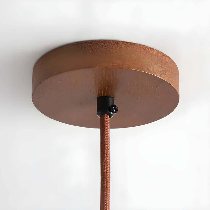 Travertin Natursten Pendellampe 15cm