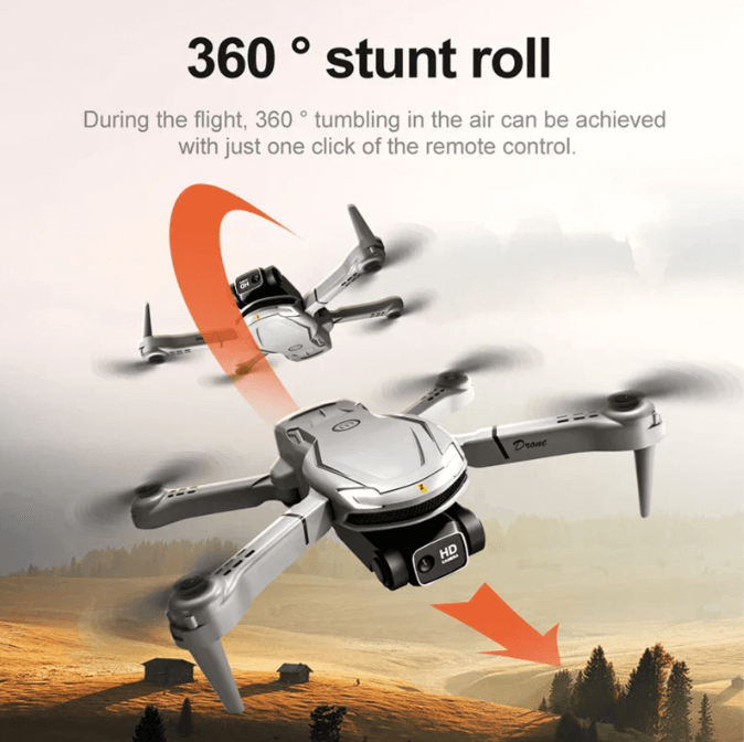 Kompakt Drone med 8K Kamera og GPS