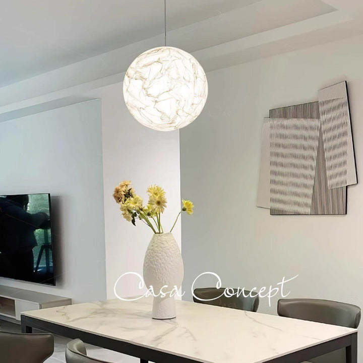 Månesilk Pendellampe - Dansk Moderne Design