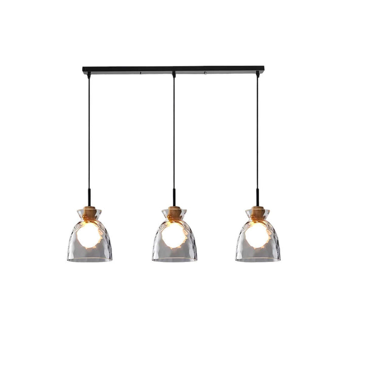 Moderne Glas Lysekrone med 1/3 Hoveder