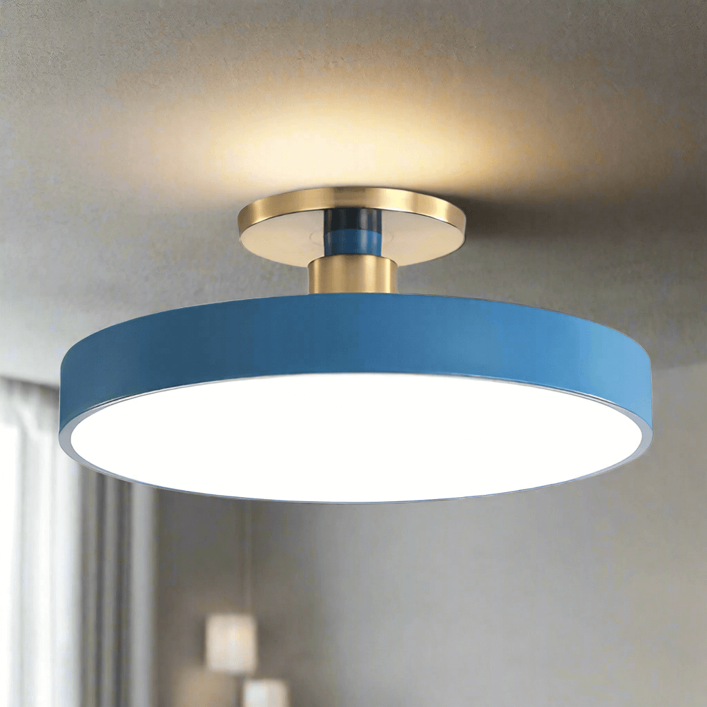 Rund LED Loft Akryl Loftslampe til Soveværelset