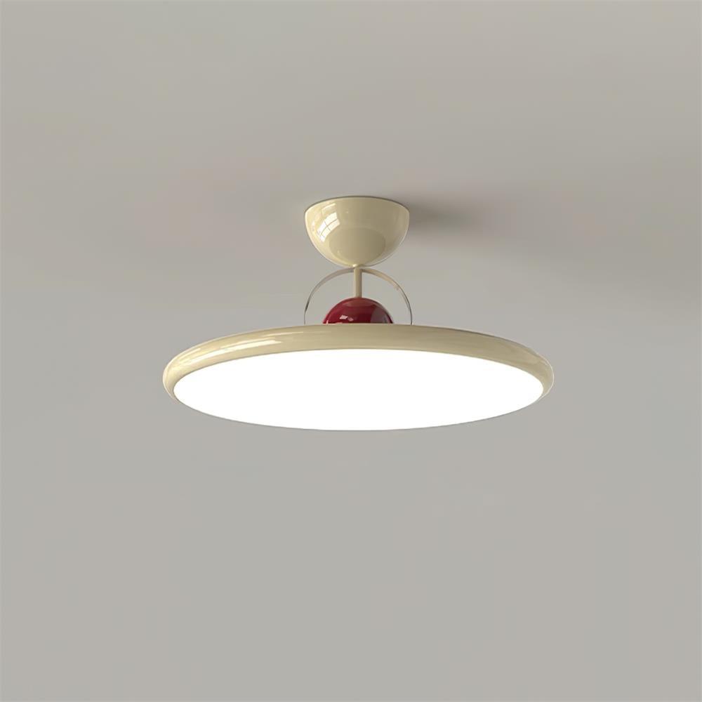 Moderne LED Loftsloftslampe i Akryl og Metal