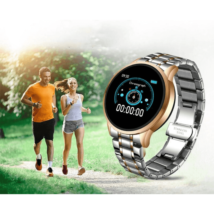 Klassisk Smartwatch med Fitness Tracker