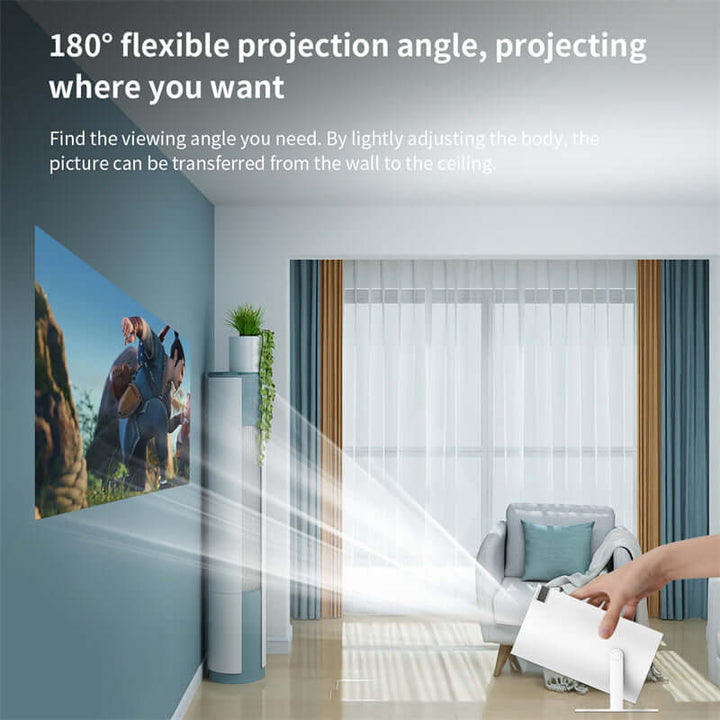 Bærbar 4K Smart Projektor til Hjemmebiograf