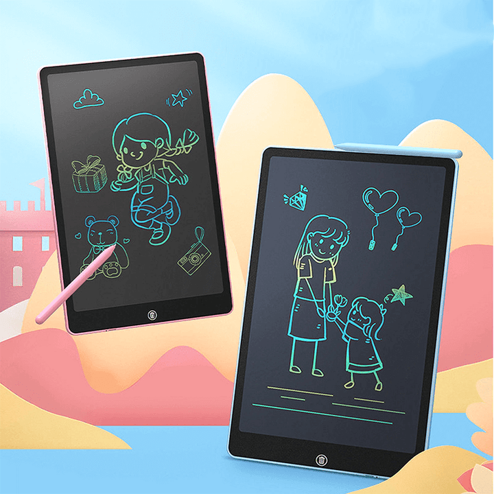 Børns LCD Tegneplade - Kreativt Doodlepad