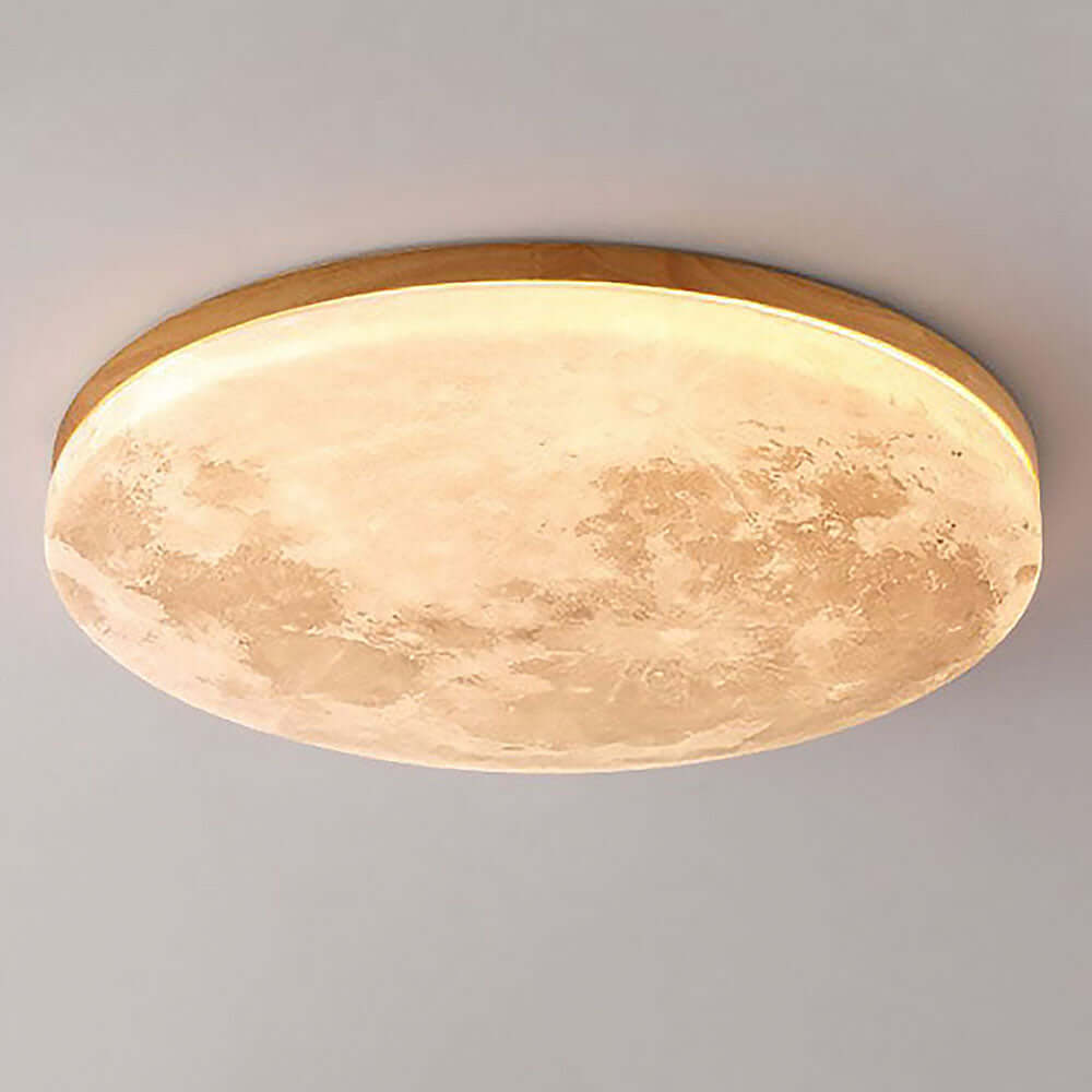 Måneformet LED Loftlampe - Moderne Design