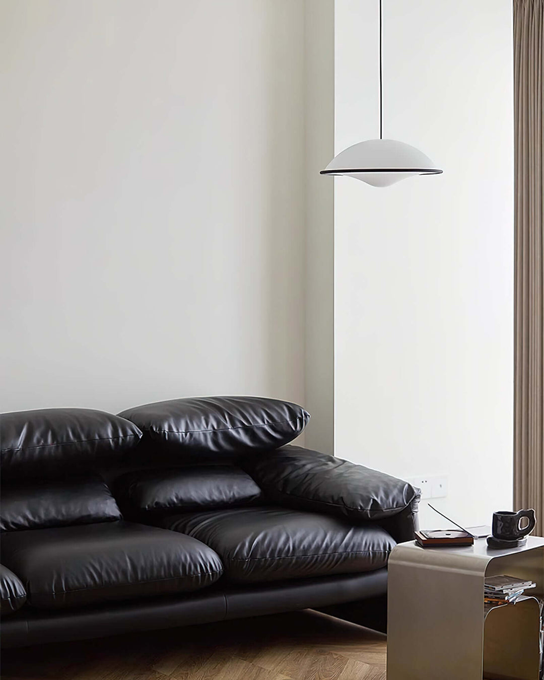 UFO Pendel Lampe - Akryl & Metal