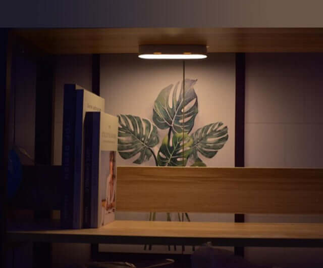 LED Væglampe med Bevægelsessensor og USB-Opladning
