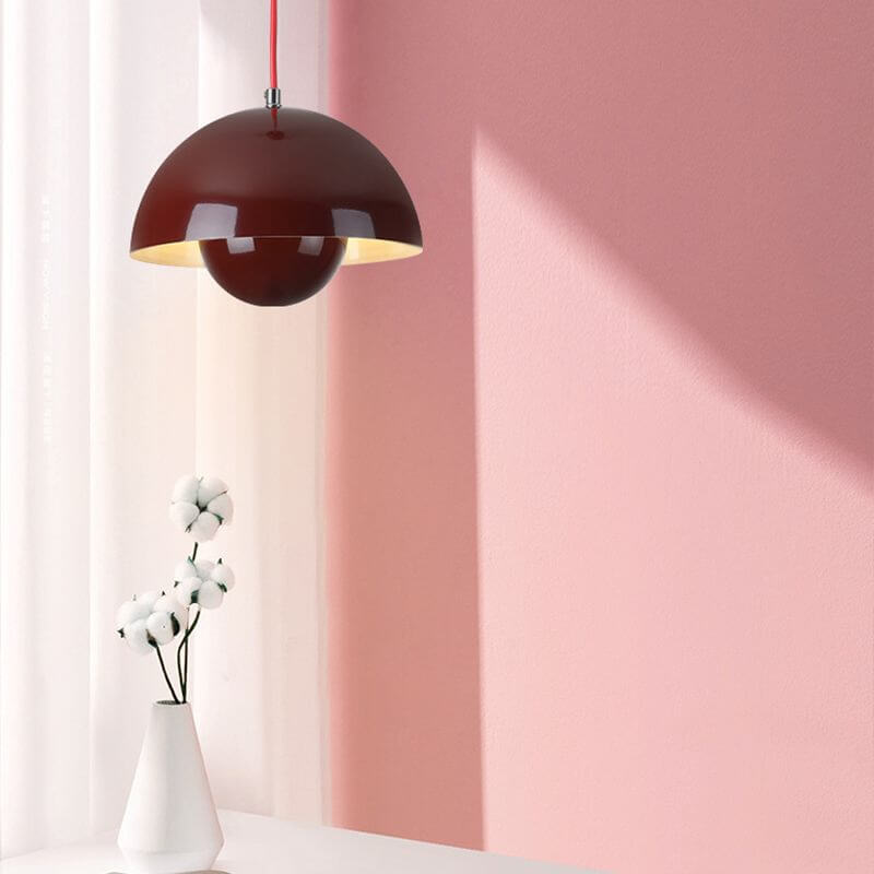 LED Pendelarmatur i urtepotte design til soveværelset