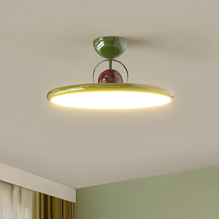 Moderne LED Loftsloftslampe i Akryl og Metal