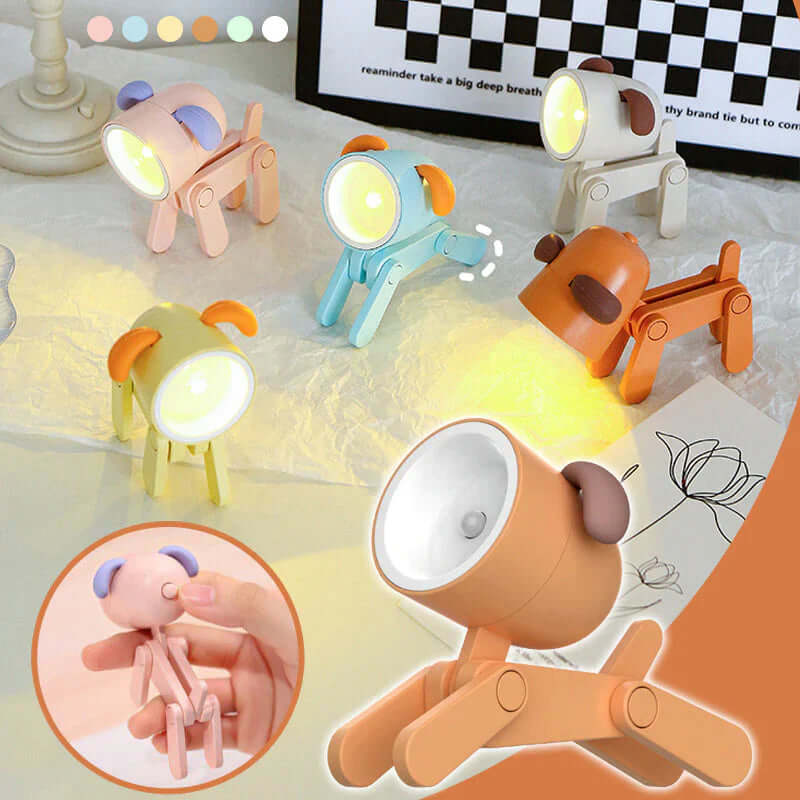 LED Varmhvid Natlampe Stemningslys med Batteri