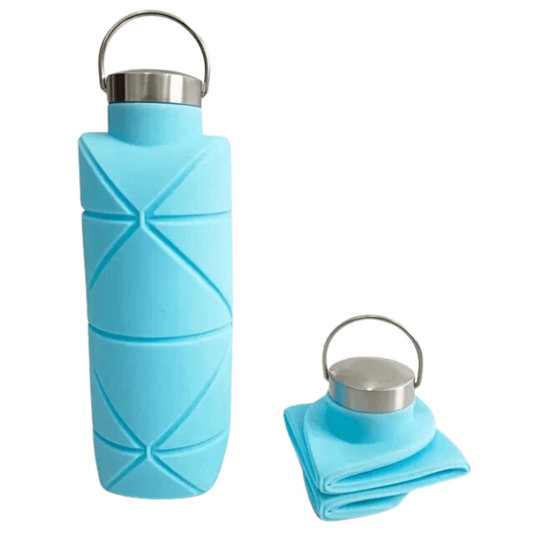 Sammenklappelig vandflaske 750ml - BPA-fri silikone
