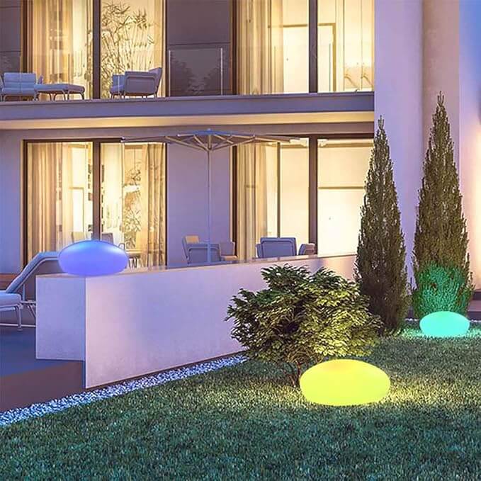 LED Haveprojektør, Solcelledrevet, Udendørs