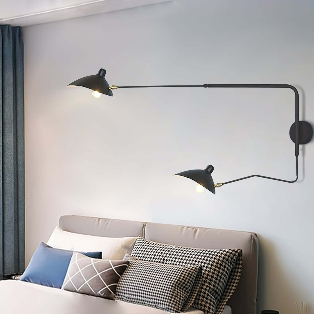 Designer væglampe - Moderne metalbelysning