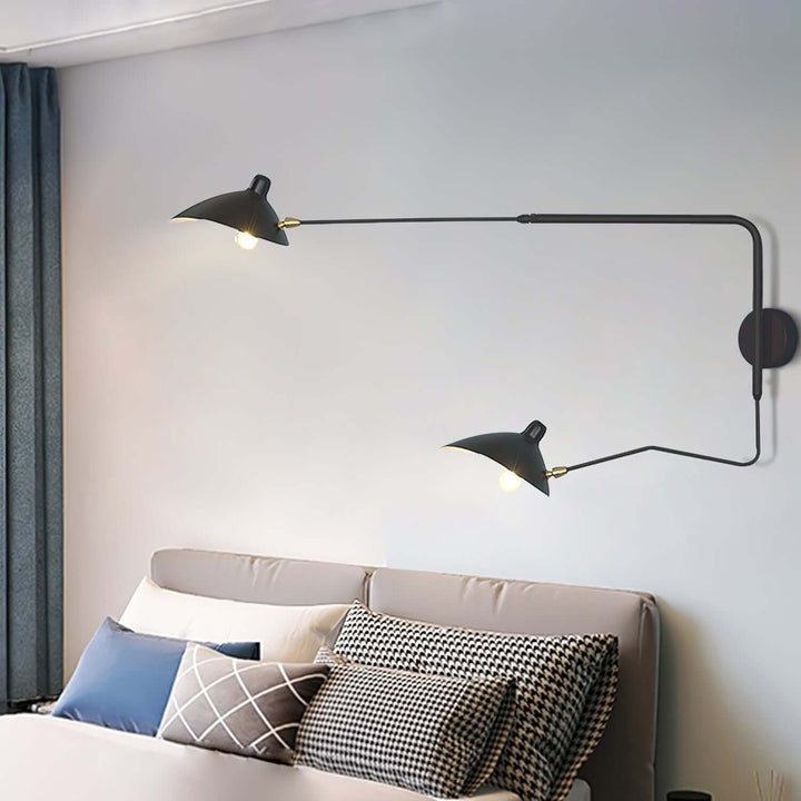 Designer væglampe - Moderne metalbelysning