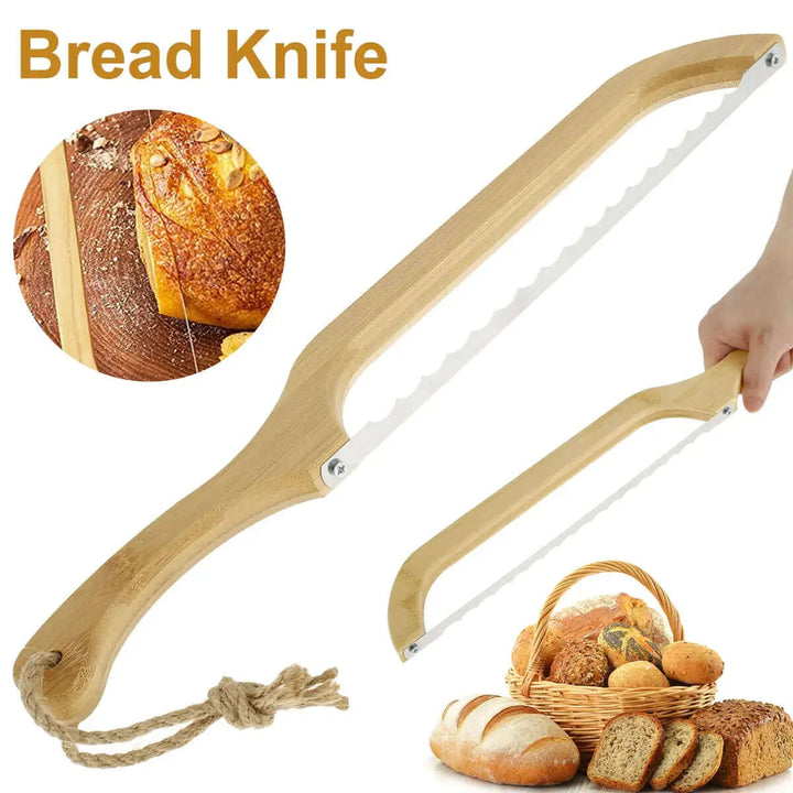Brødkniv med træhåndtag - Perfekte skiver