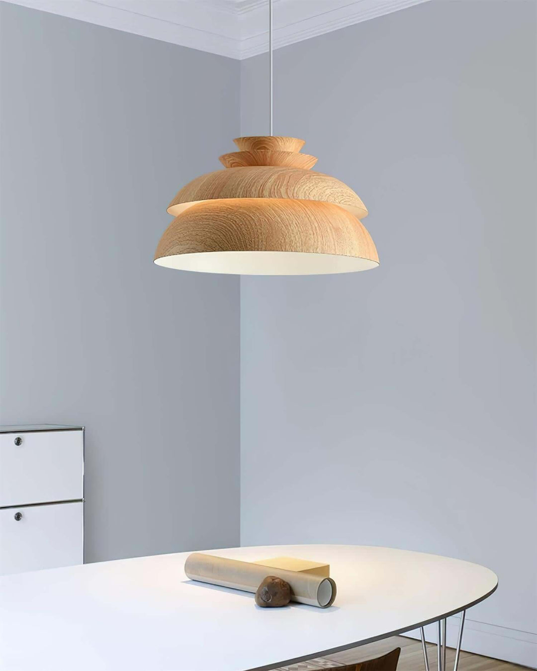 Elegant Midori Pendellampe i Aluminium
